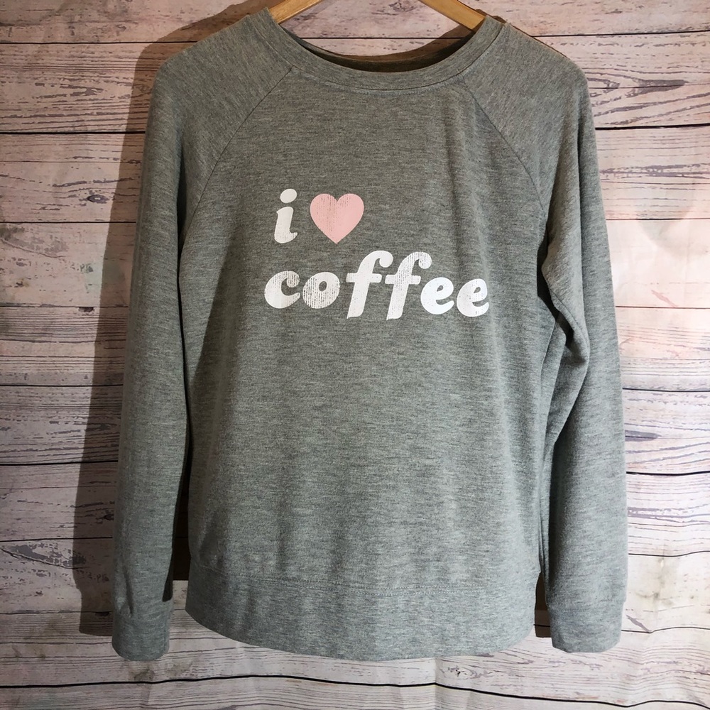 GRAYSON THREADS ‘I ❤️ COFFEE’ Crew Neck